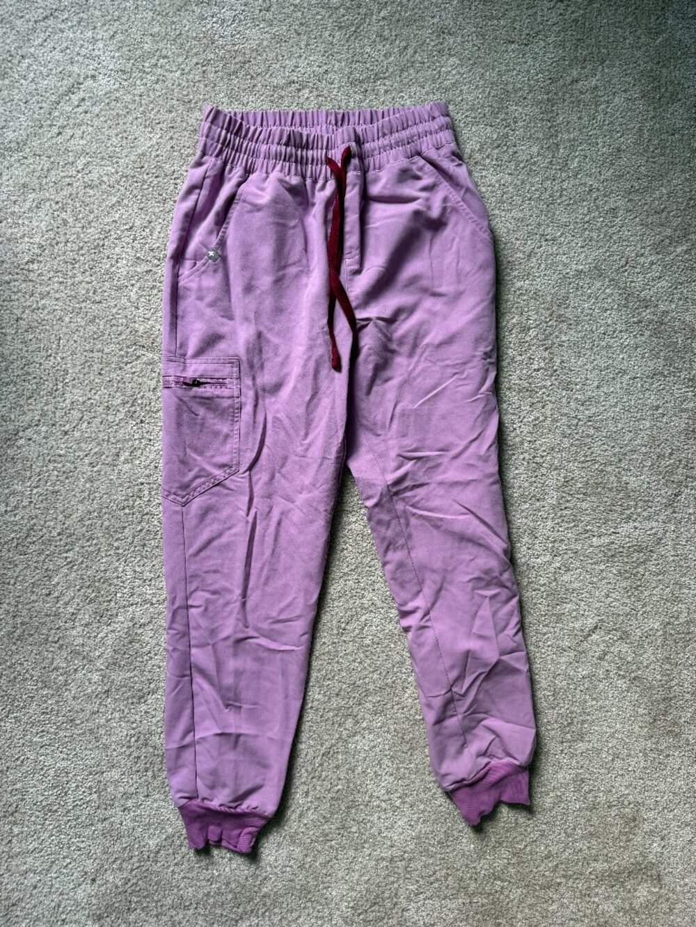 FIGS Lavender/Purple Jogger Scrub Pants Women’s Small Petite